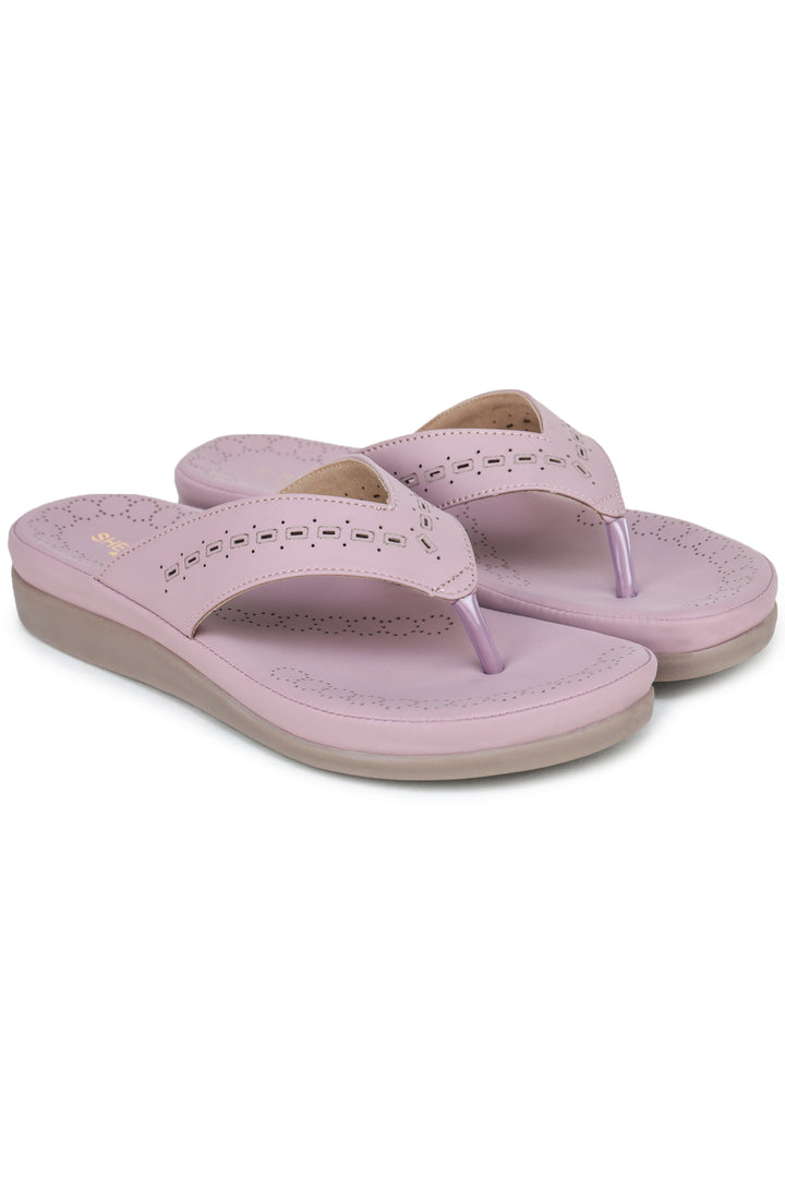 Shezone Peach Women Flats