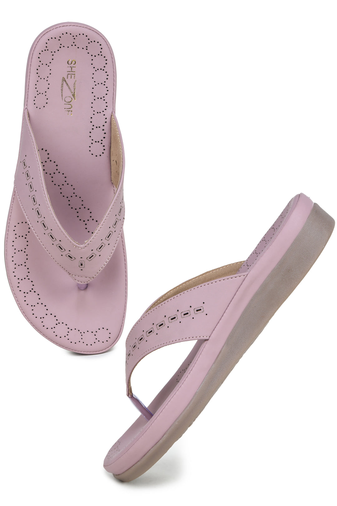 Shezone Peach Women Flats