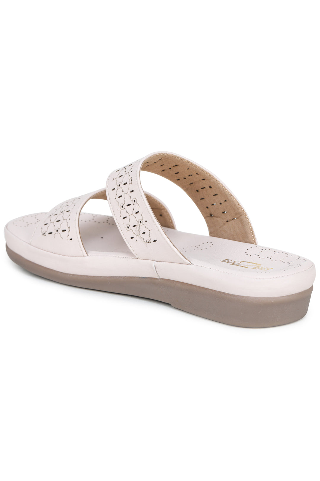 Shezone Cream Women Flats