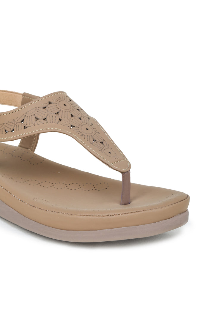 Shezone Beige Women Flats