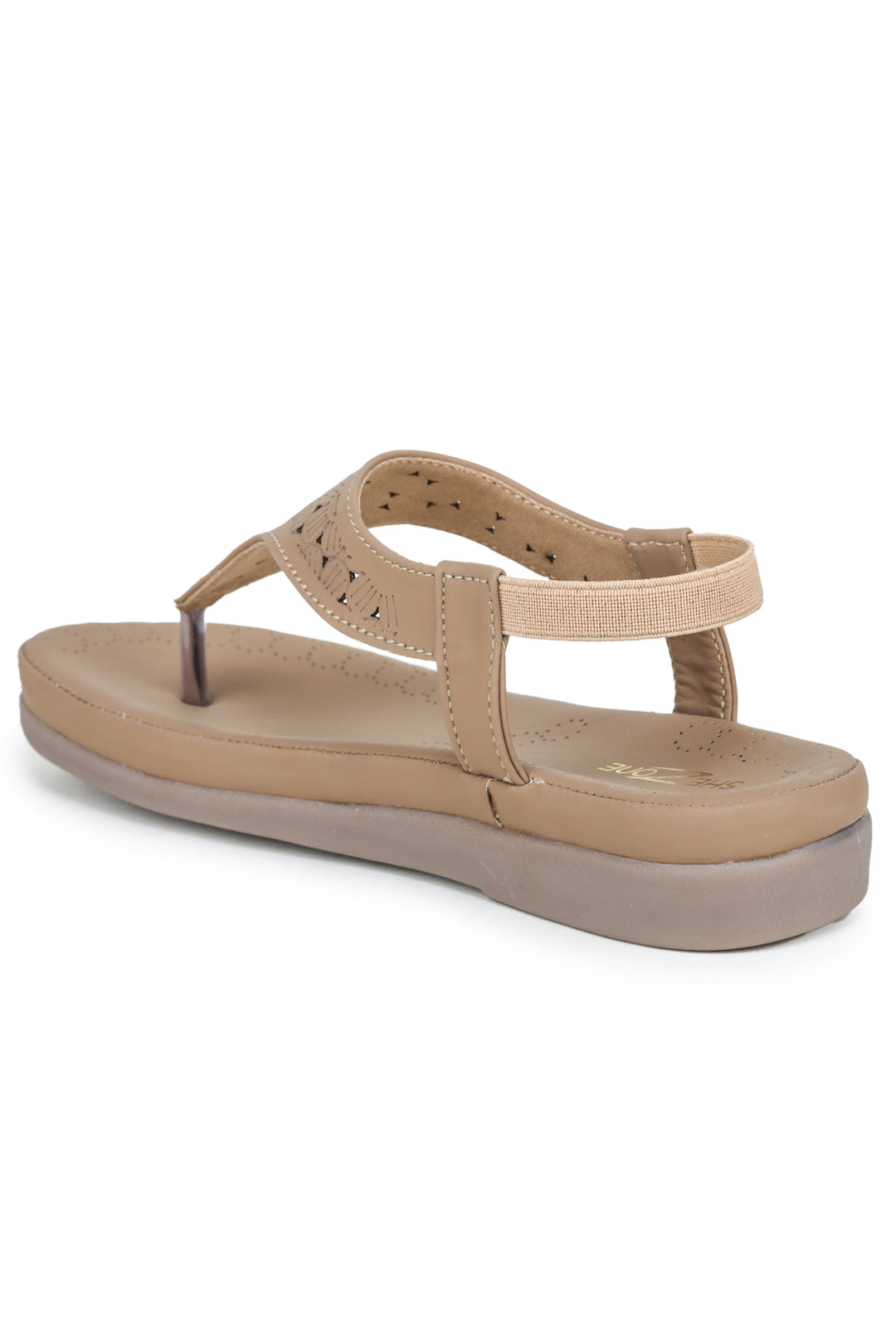 Shezone Beige Women Flats