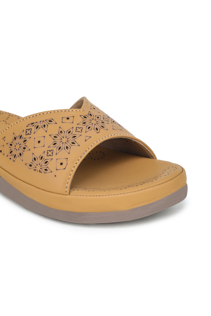 Shezone Beige Women Flats