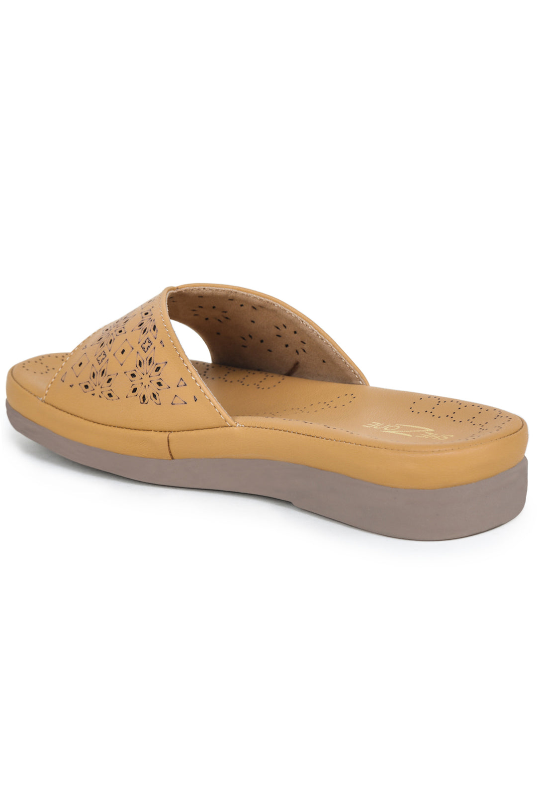 Shezone Beige Women Flats