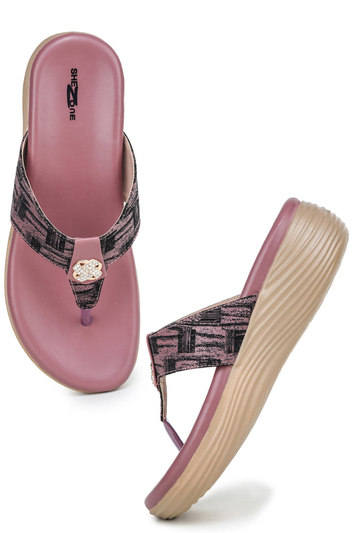 Shezone Peach Women Heels