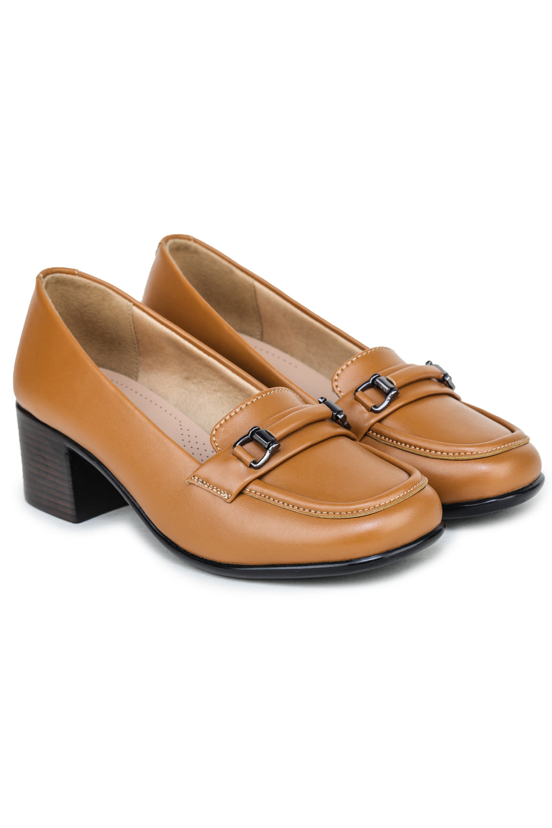 Shezone Camel Women Loafers