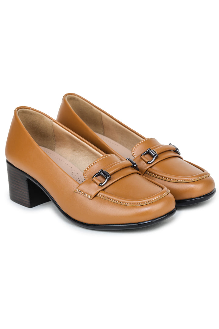 Shezone Camel Women Loafers