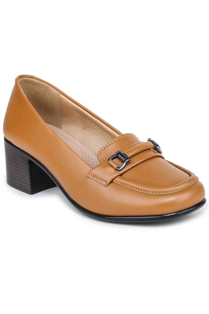 Shezone Camel Women Loafers