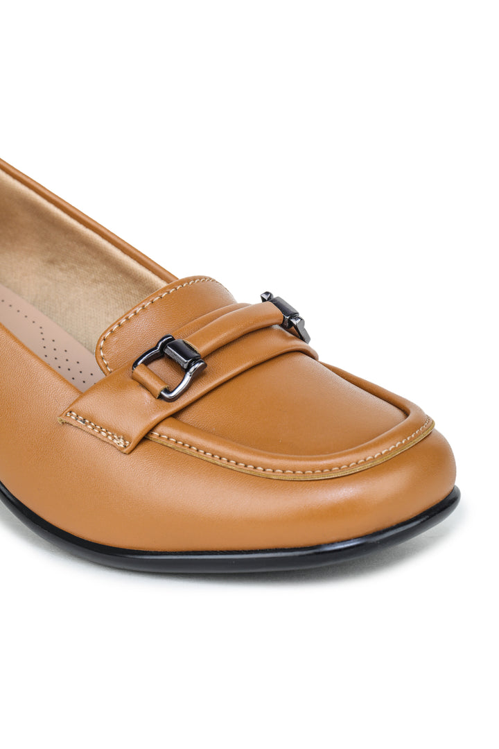 Shezone Camel Women Loafers