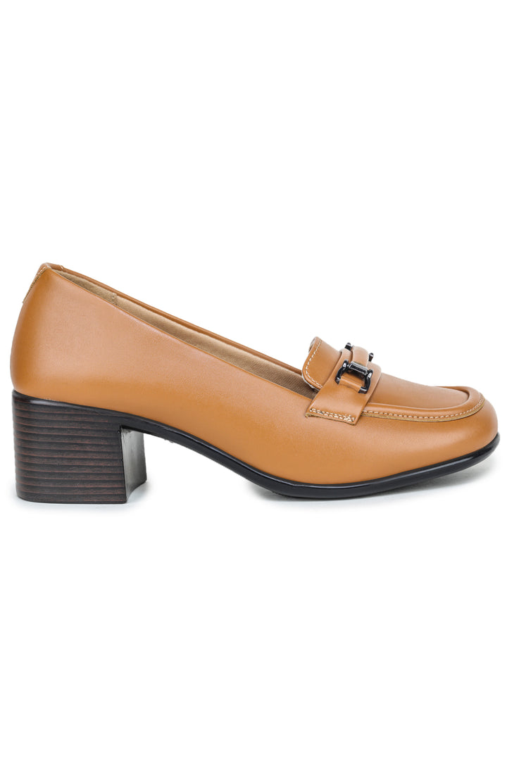 Shezone Camel Women Loafers
