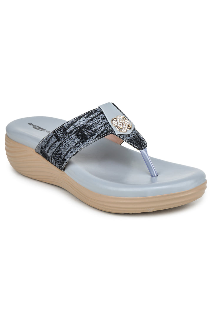 Shezone Grey Women Heels