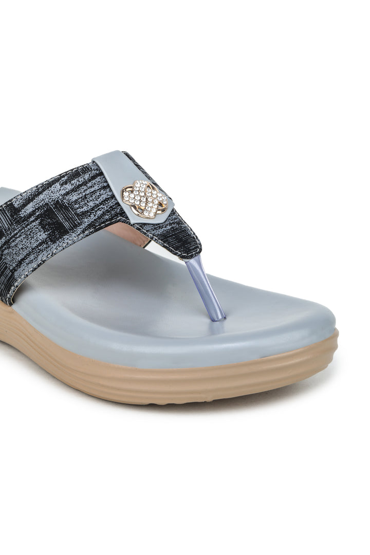 Shezone Grey Women Heels