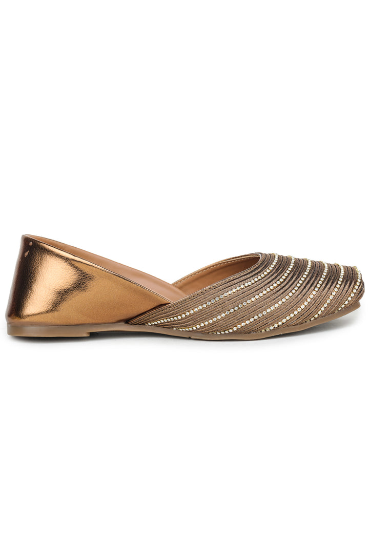 Shezone Copper Women Flats