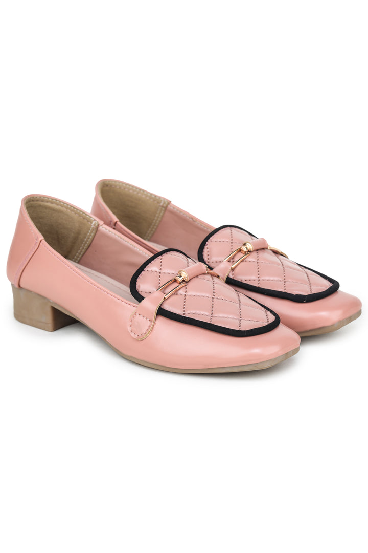 Shezone Peach Women Loafers