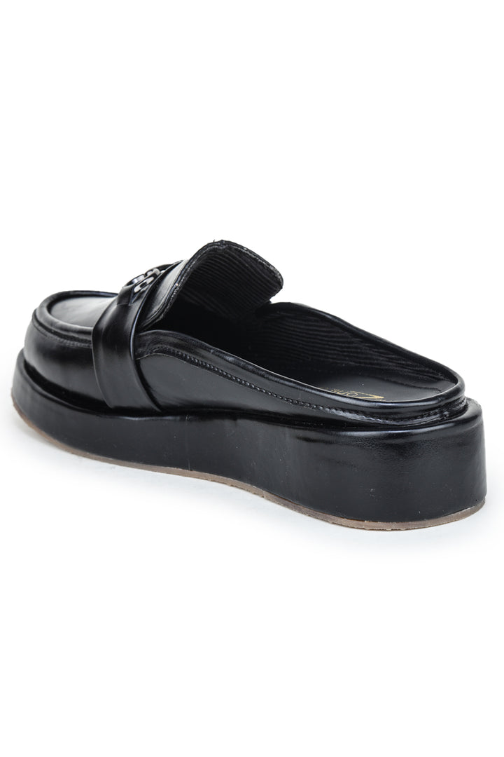 Shezone Black Women Loafers