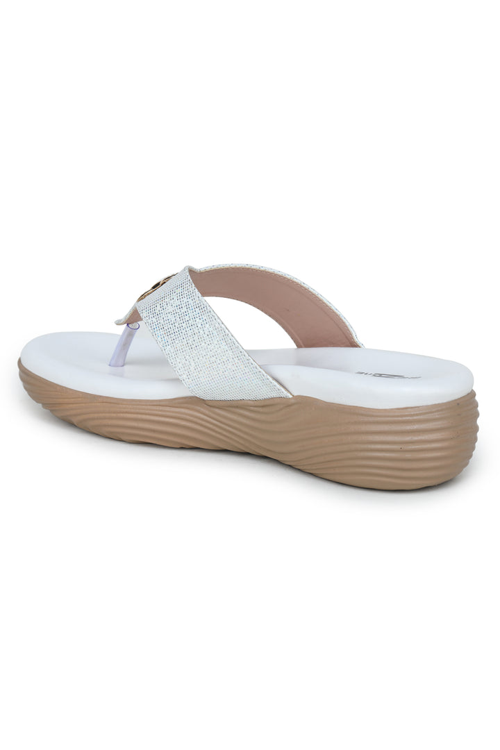 Shezone White Women Heels