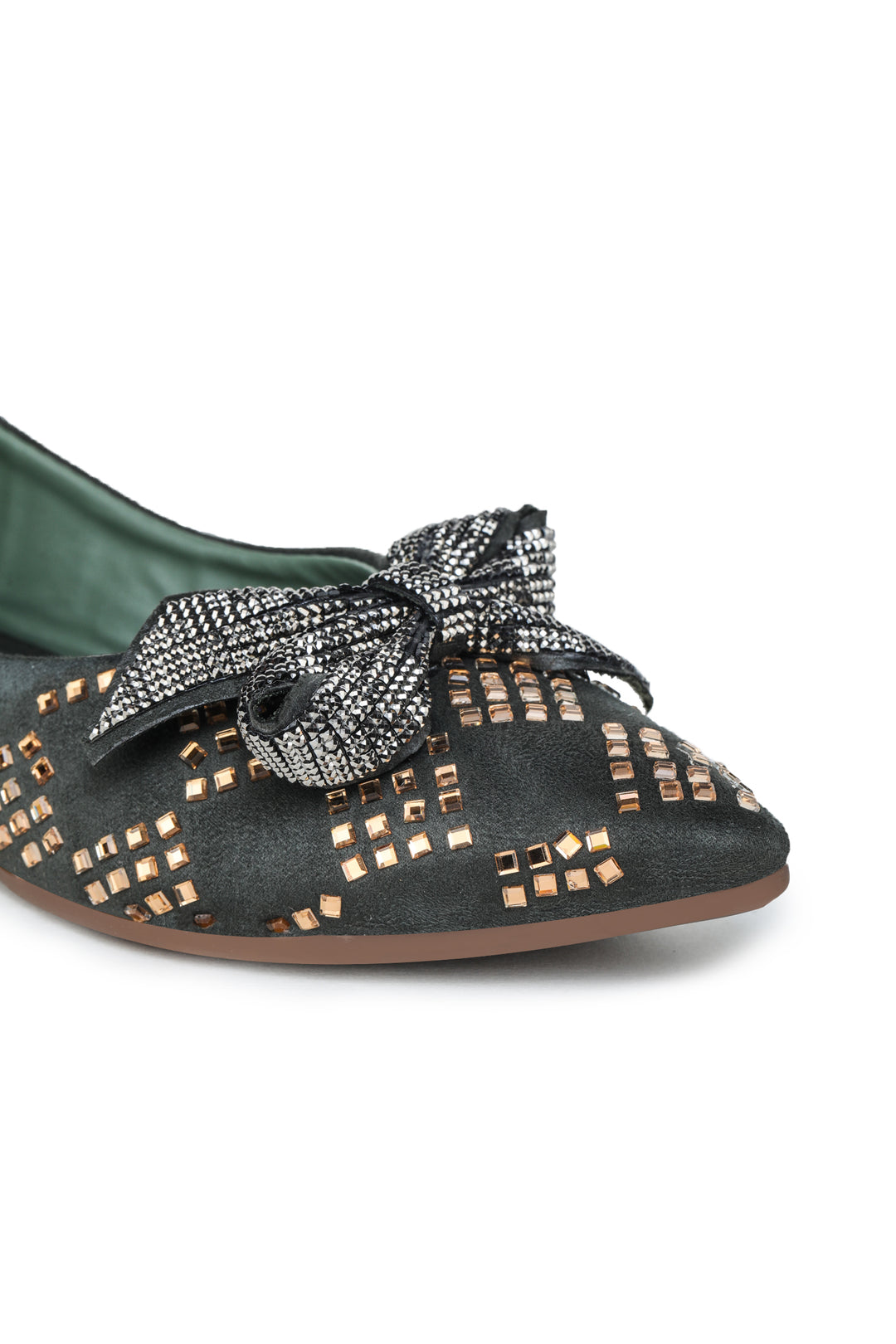 Shezone Green Women Flats