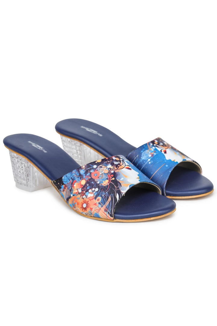 Shezone Blue Women Heels