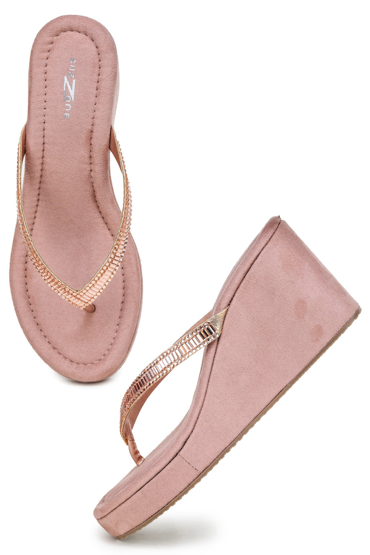 Shezone Peach Women Heels
