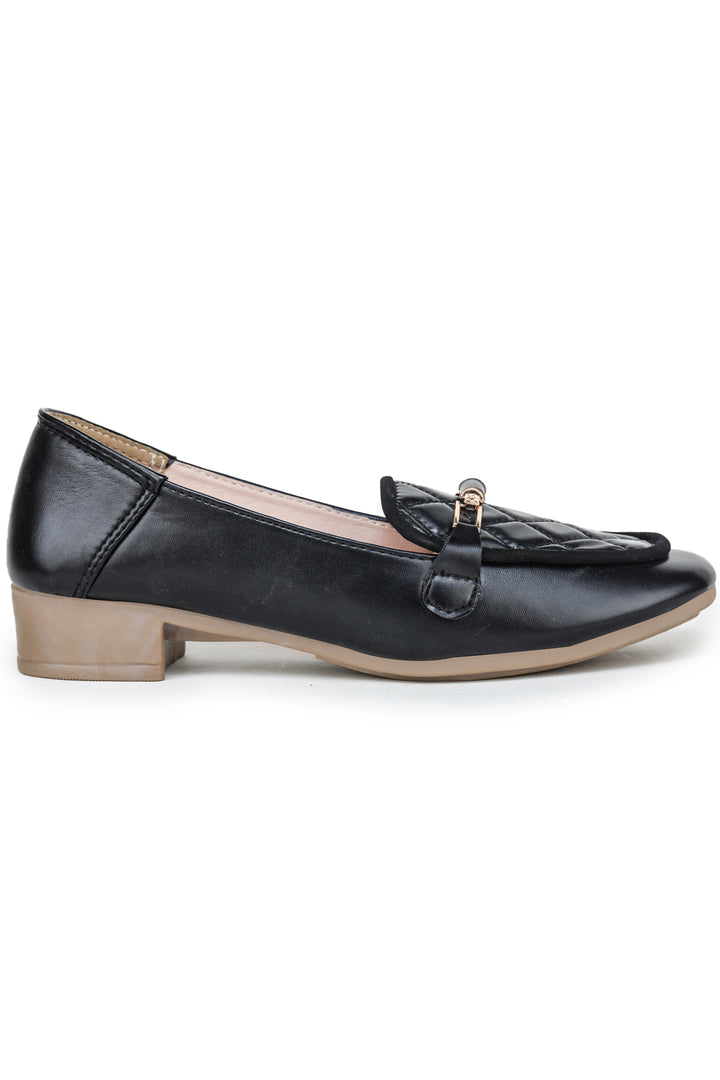 Shezone Black Women Loafers