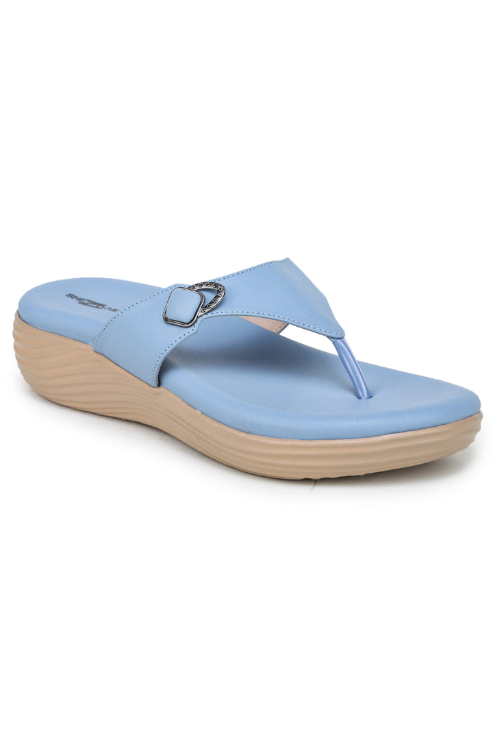 Shezone Blue Women Heels