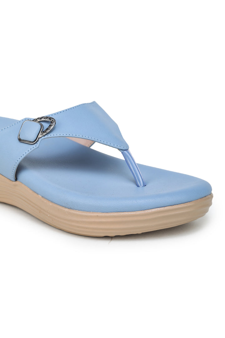 Shezone Blue Women Heels