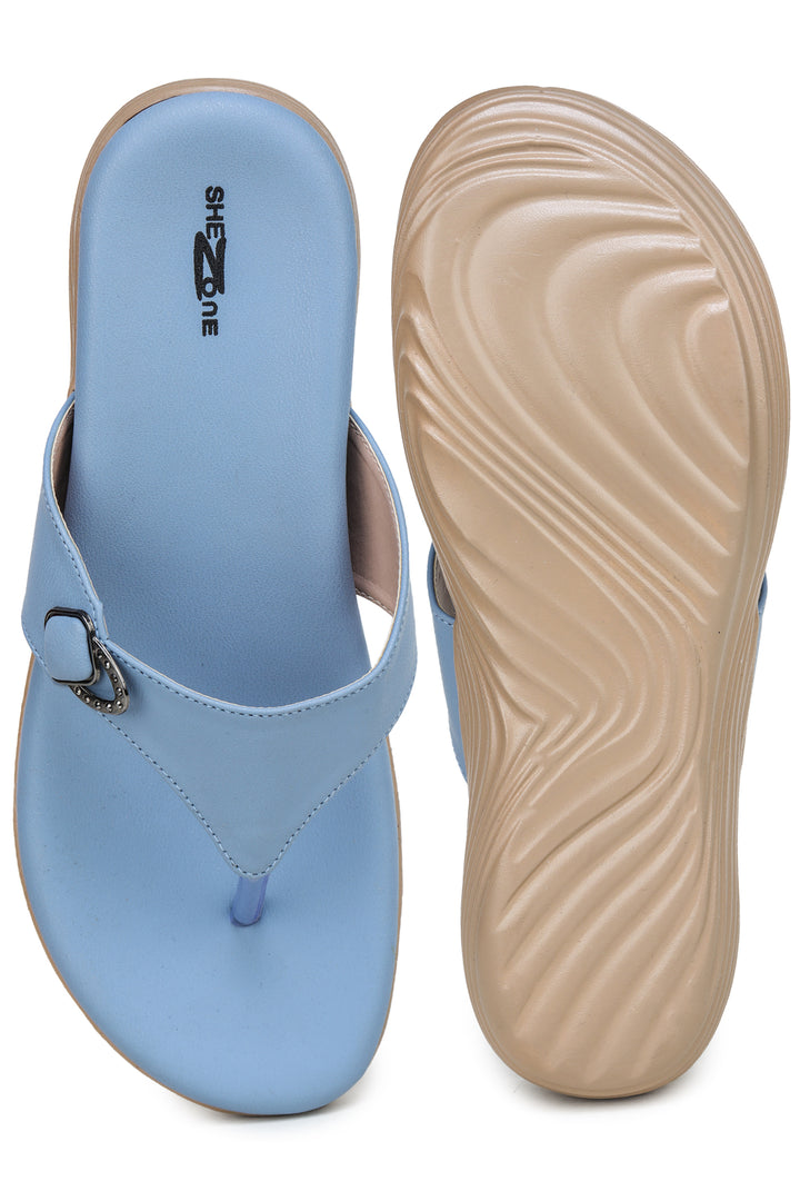 Shezone Blue Women Heels