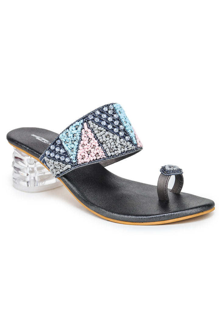 Shezone Grey Women Heels