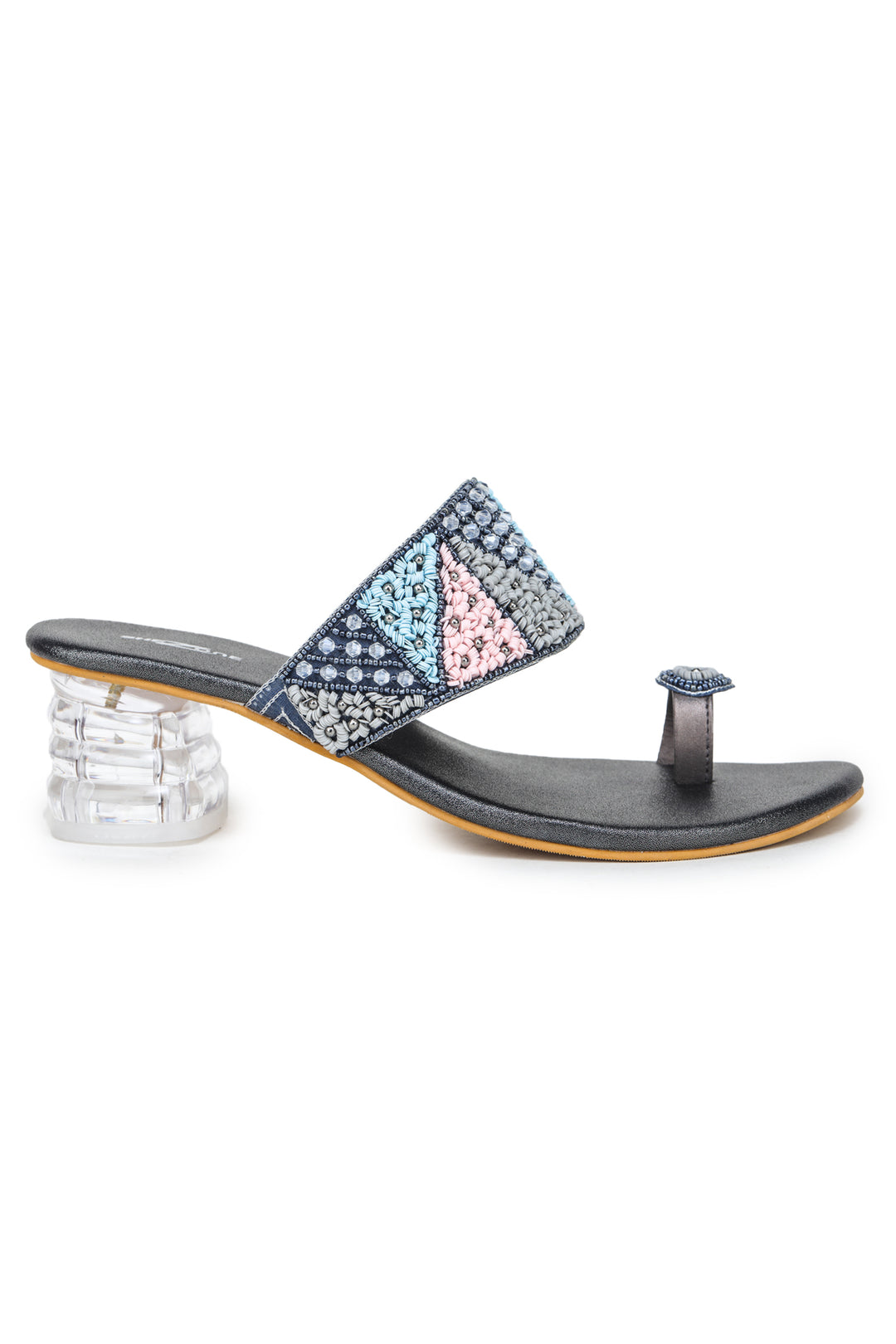 Shezone Grey Women Heels