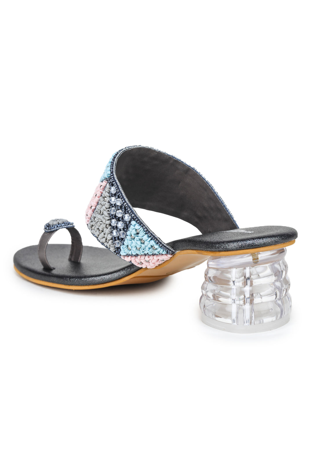 Shezone Grey Women Heels