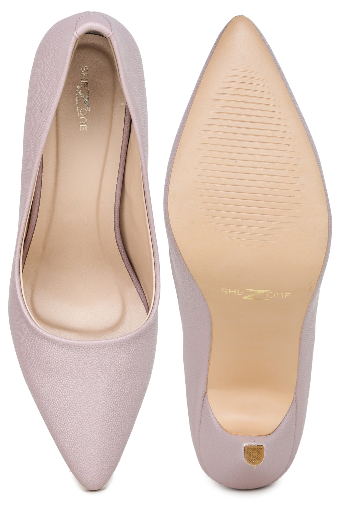 Shezone Nude Women Heels