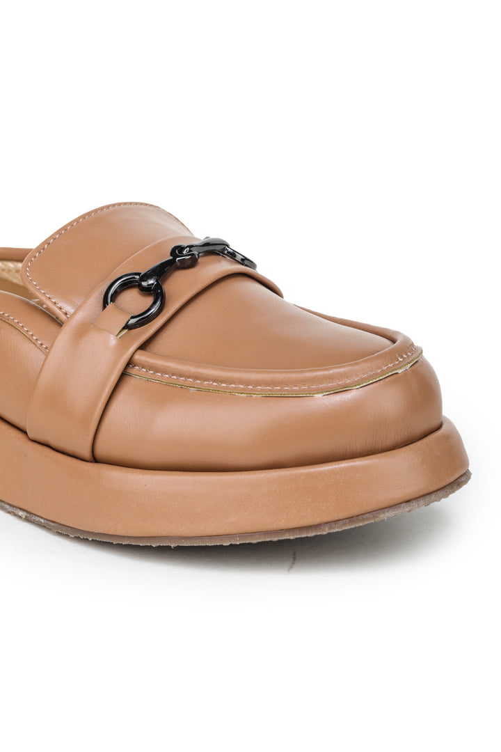 Shezone Beige Women Loafers