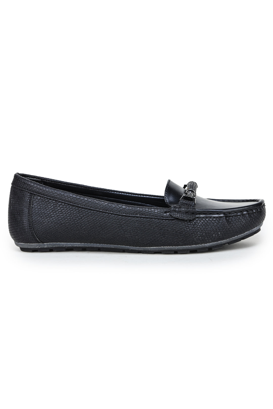 Shezone Women Black Loafers