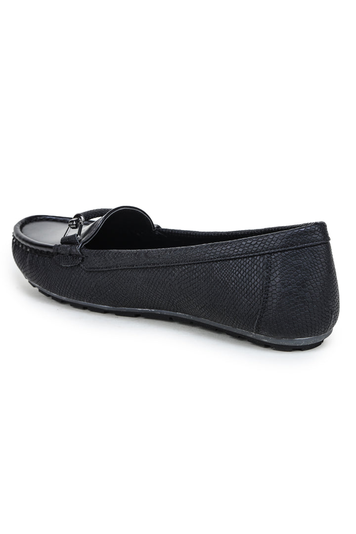 Shezone Women Black Loafers