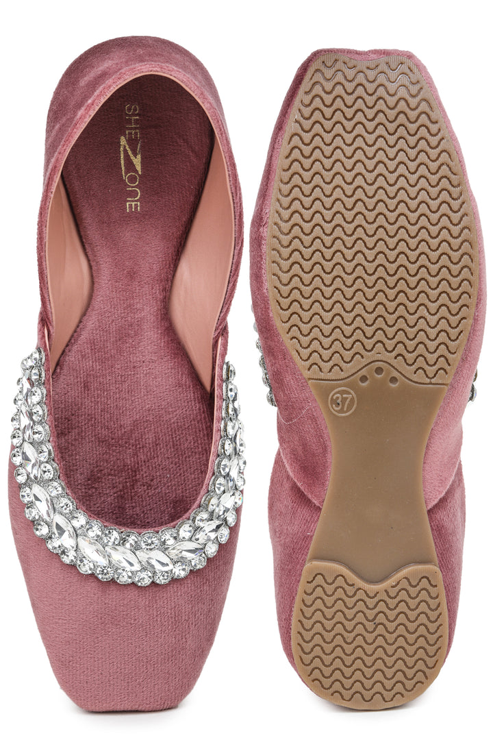 Shezone Peach Women Flats