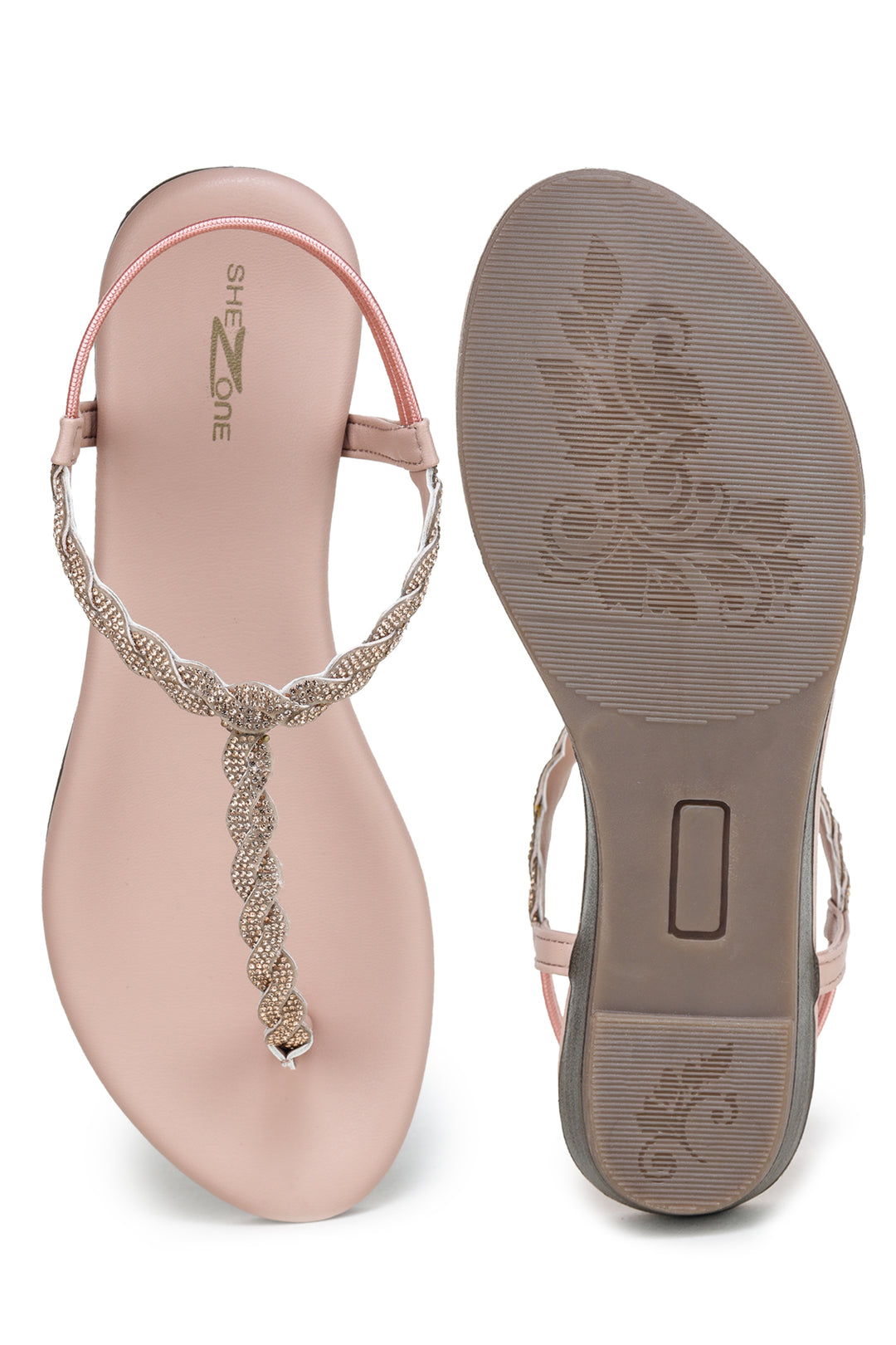Shezone Peach Women Flats