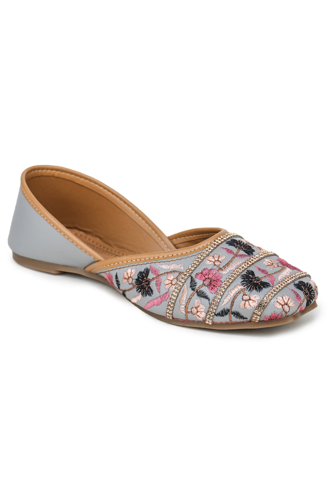 Shezone Grey Women Flats