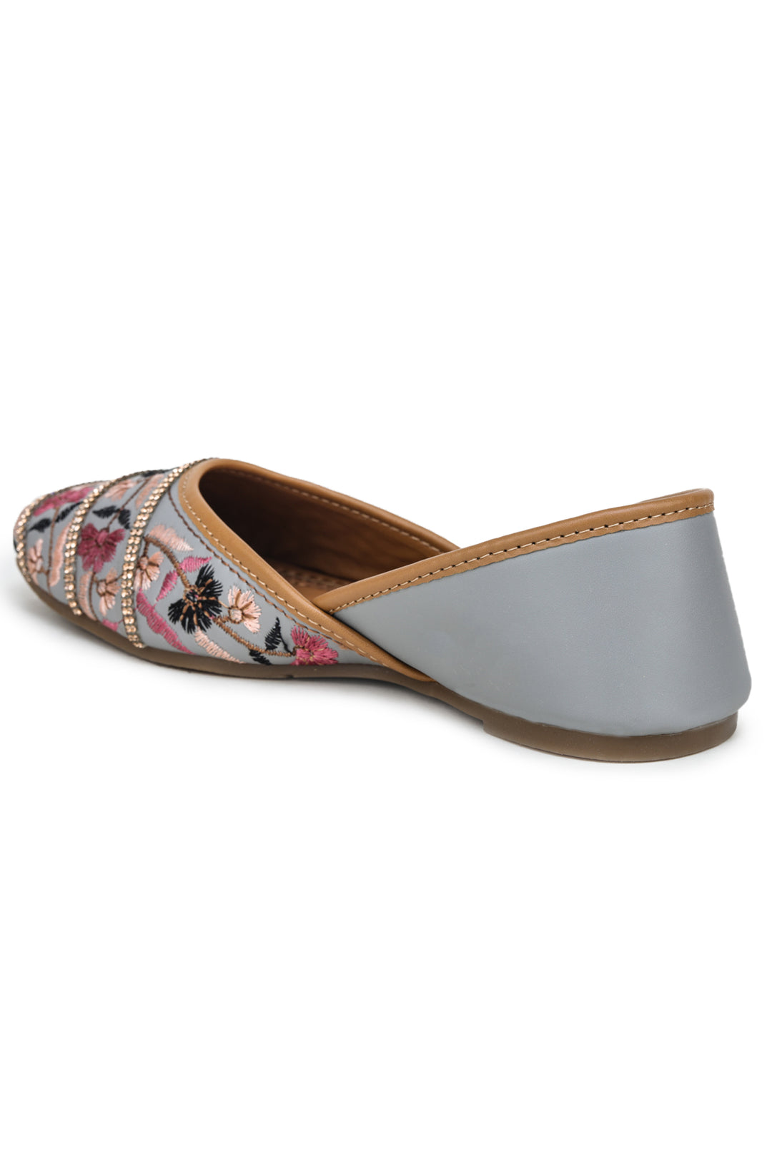 Shezone Grey Women Flats