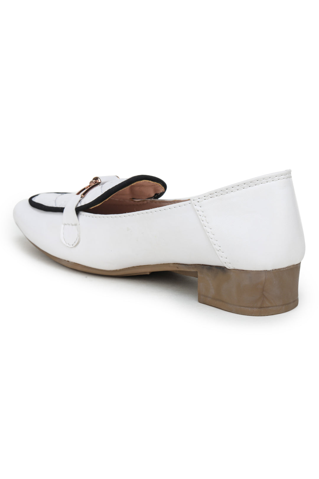 Shezone White Women Loafers