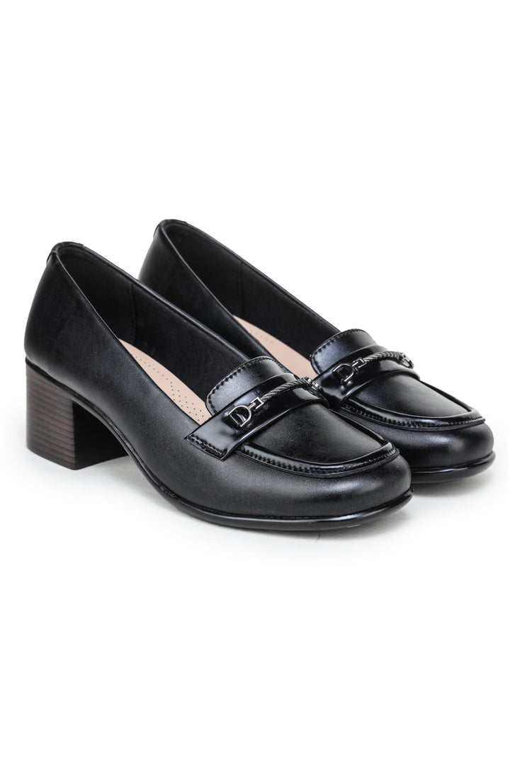 Shezone Black Women Loafers