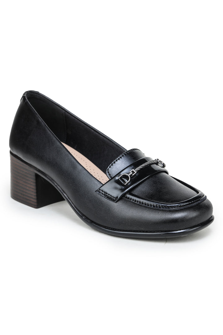 Shezone Black Women Loafers
