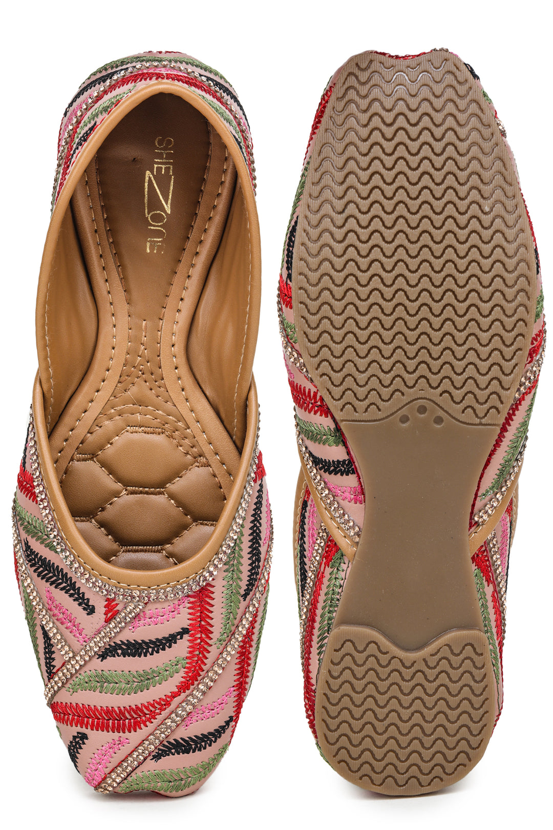 Shezone Peach Women Flats