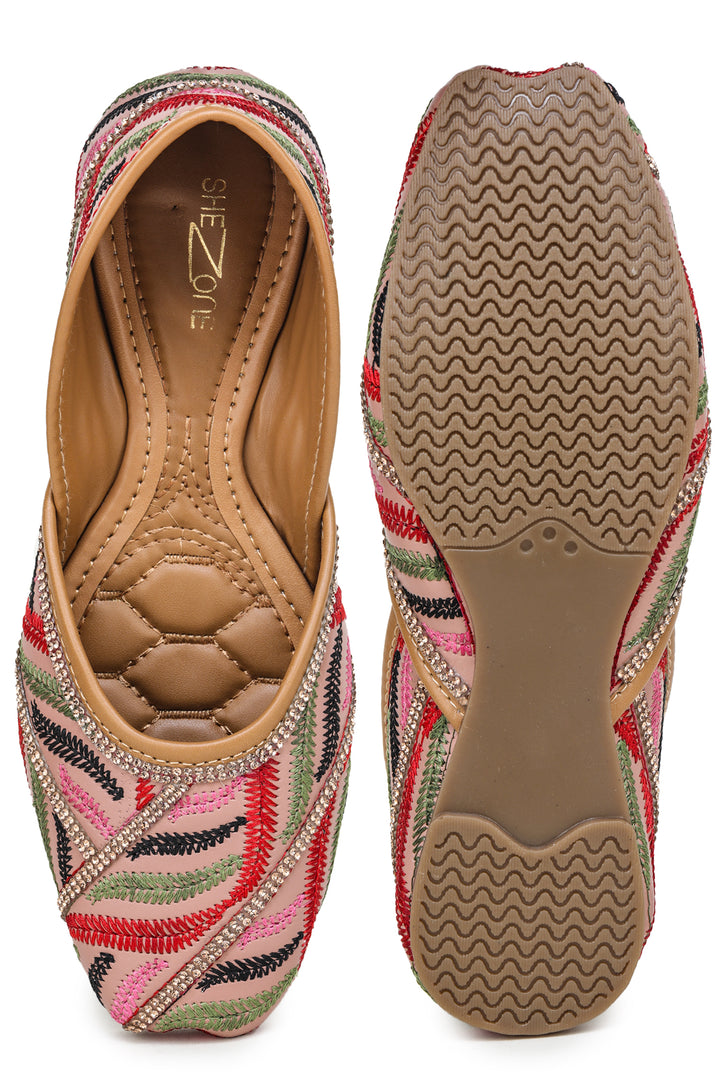 Shezone Peach Women Flats