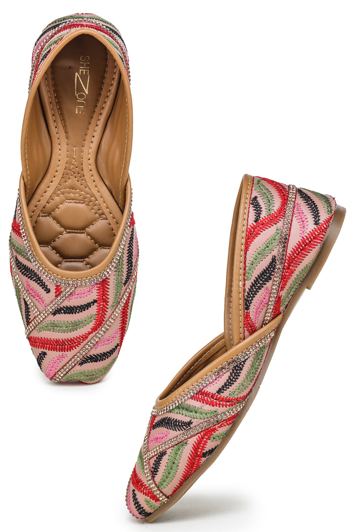 Shezone Peach Women Flats