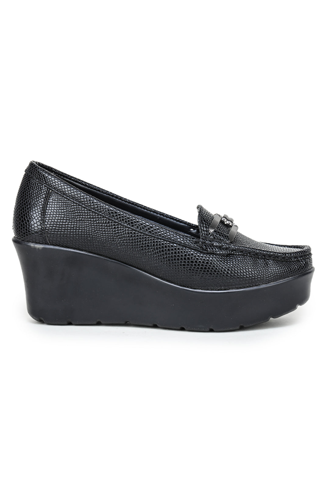 Shezone Black Women Loafers