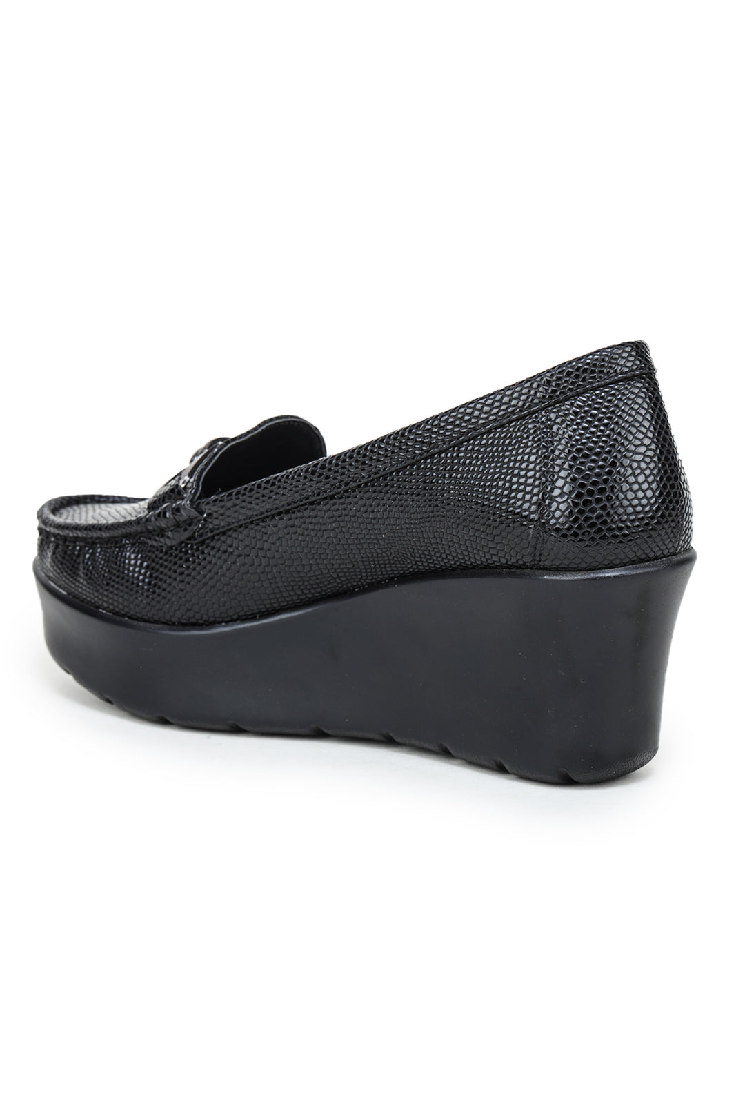 Shezone Black Women Loafers
