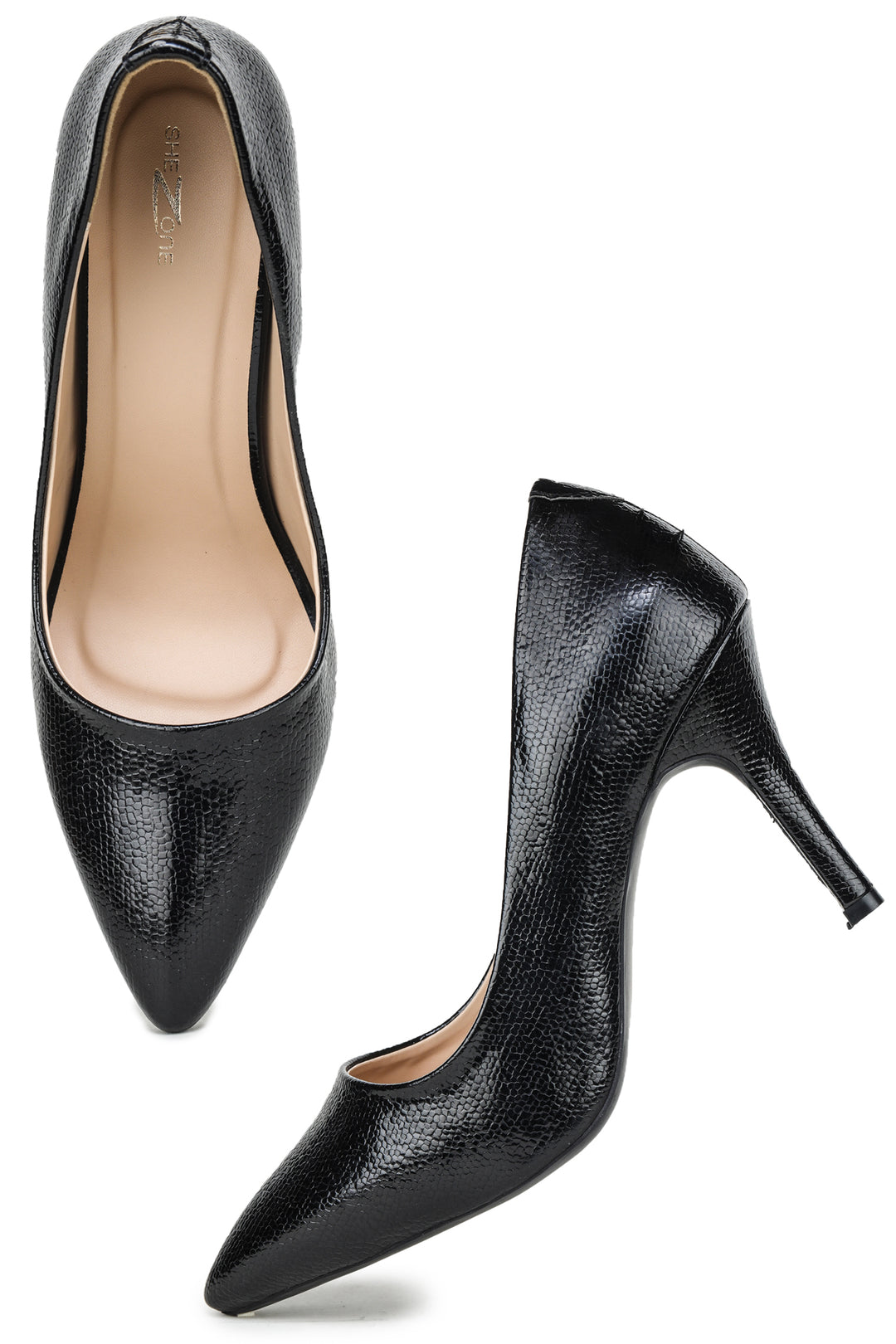 Shezone Black Women Heels