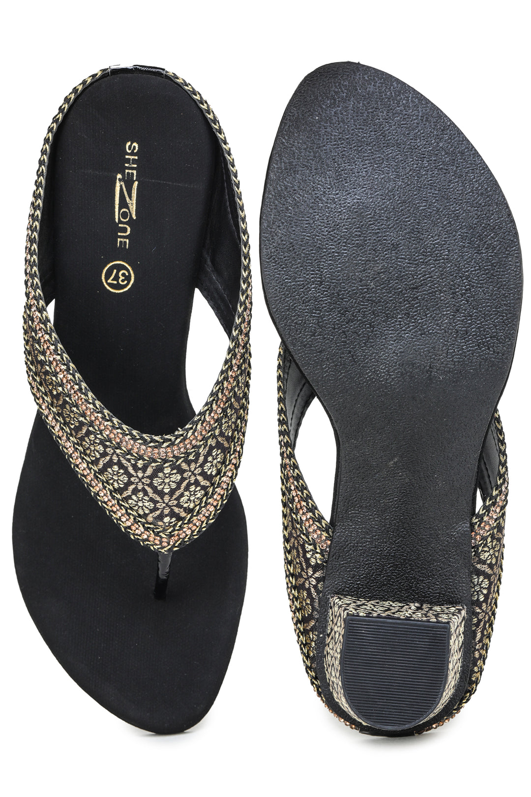 Shezone Black Women Heels
