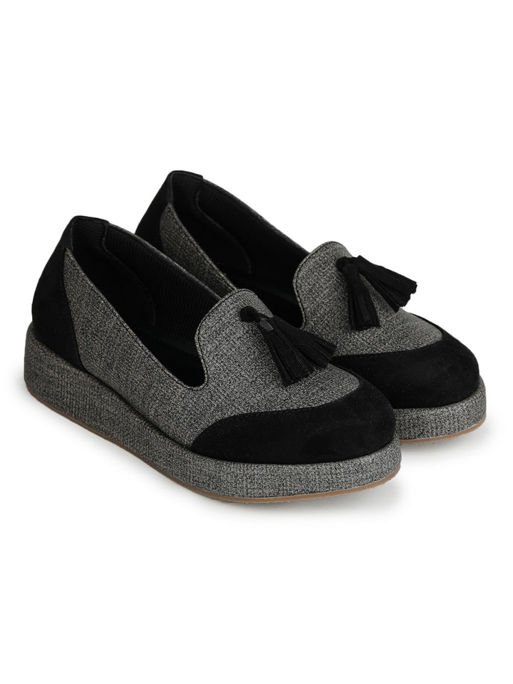 Shezone Women Black Casual Shoes