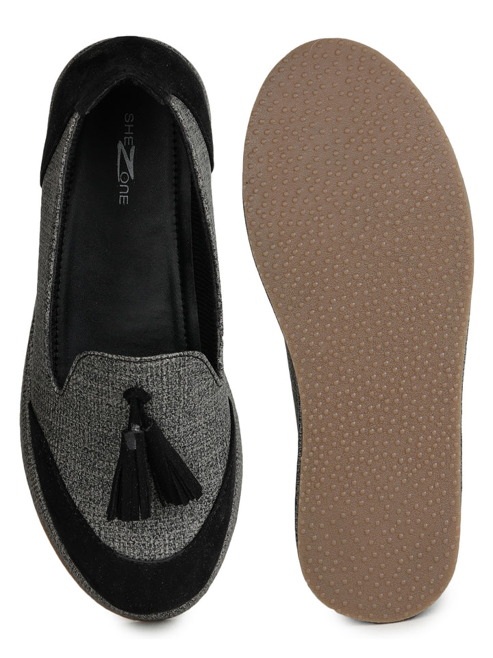 Shezone Women Black Casual Shoes