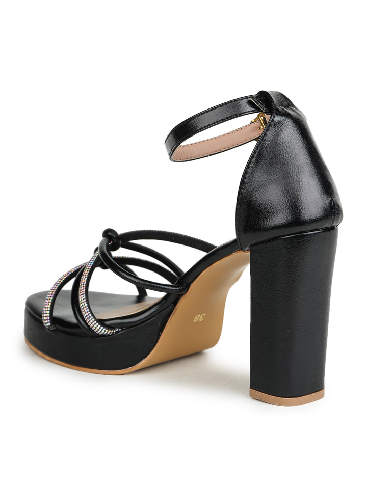 Shezone Black Women Heels